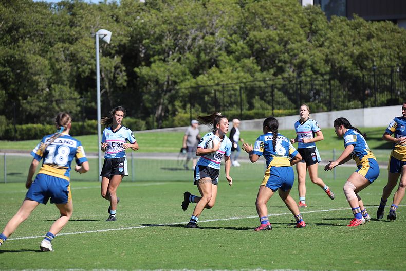 2021 Tarsha Gale Cup Rnd 7 SHARKS v EELS