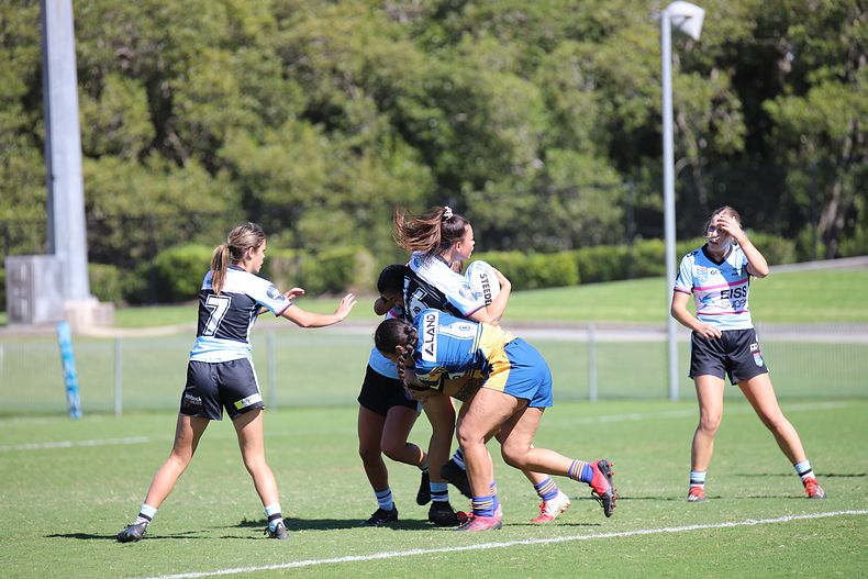2021 Tarsha Gale Cup Rnd 7 SHARKS v EELS