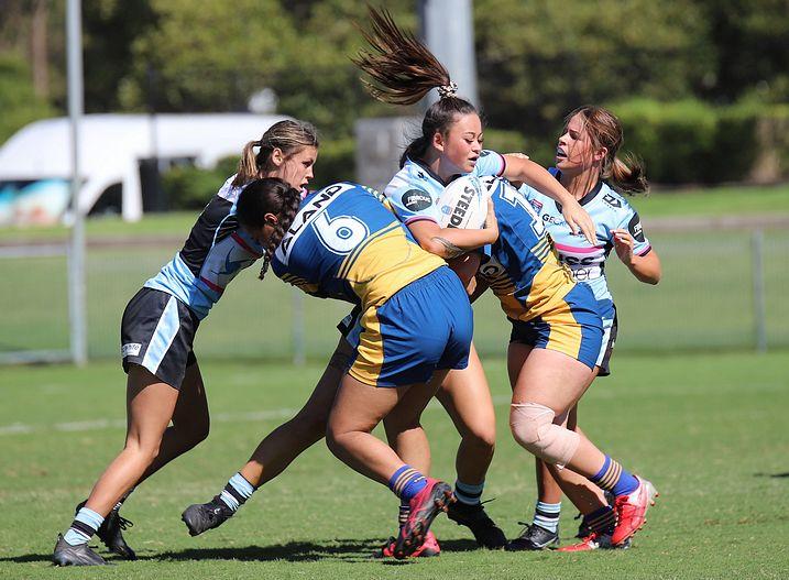 2021 Tarsha Gale Cup Rnd 7 SHARKS v EELS