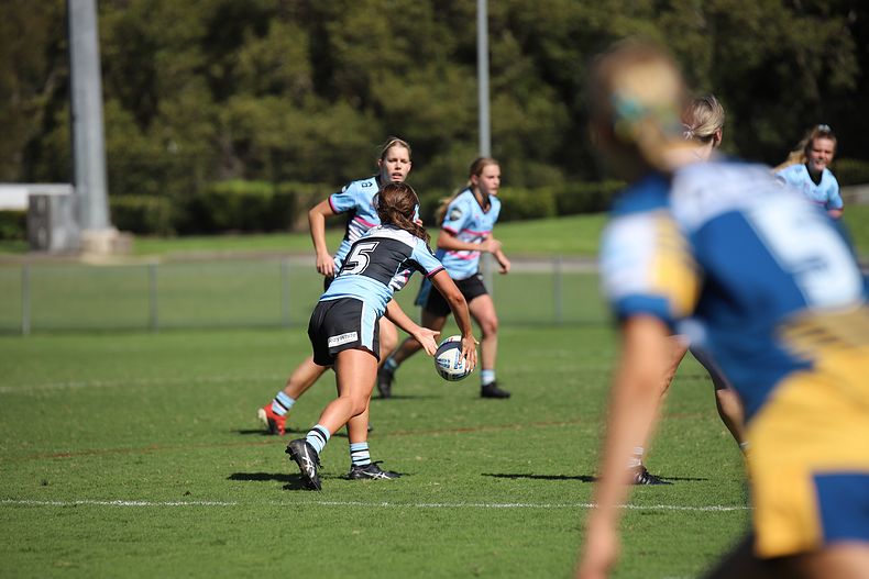 2021 Tarsha Gale Cup Rnd 7 SHARKS v EELS