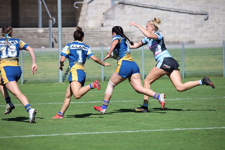 2021 Tarsha Gale Cup Rnd 7 SHARKS v EELS
