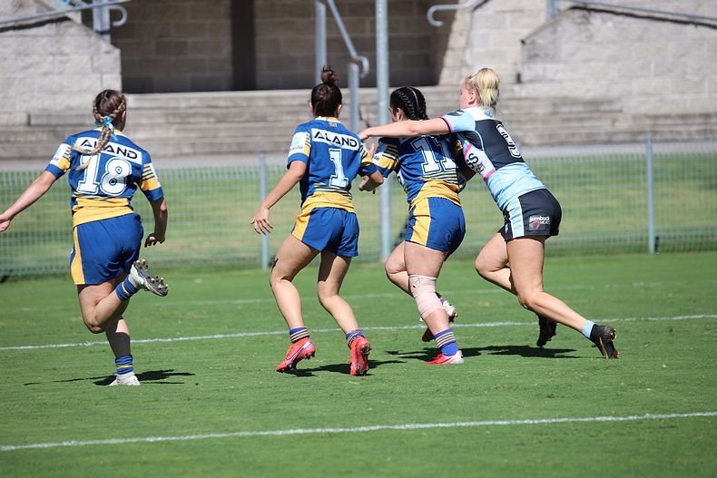 2021 Tarsha Gale Cup Rnd 7 SHARKS v EELS