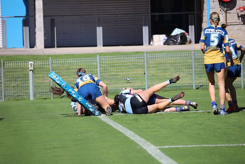 2021 Tarsha Gale Cup Rnd 7 SHARKS v EELS