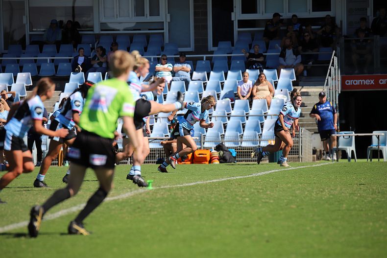 2021 Tarsha Gale Cup Rnd 7 SHARKS v EELS