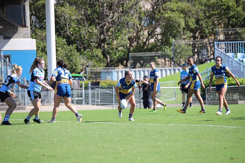 2021 Tarsha Gale Cup Rnd 7 SHARKS v EELS