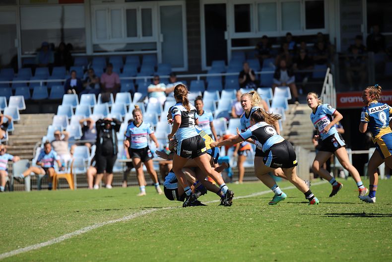 2021 Tarsha Gale Cup Rnd 7 SHARKS v EELS
