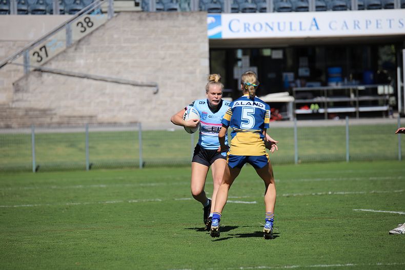 2021 Tarsha Gale Cup Rnd 7 SHARKS v EELS