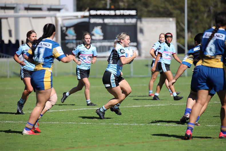 2021 Tarsha Gale Cup Rnd 7 SHARKS v EELS