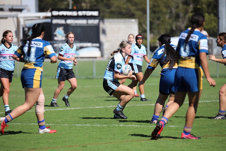 2021 Tarsha Gale Cup Rnd 7 SHARKS v EELS