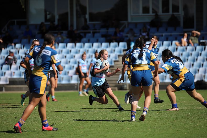 2021 Tarsha Gale Cup Rnd 7 SHARKS v EELS