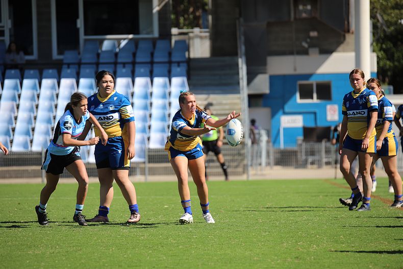 2021 Tarsha Gale Cup Rnd 7 SHARKS v EELS