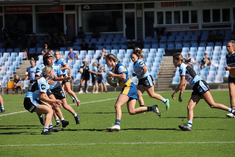 2021 Tarsha Gale Cup Rnd 7 SHARKS v EELS