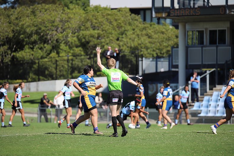 2021 Tarsha Gale Cup Rnd 7 SHARKS v EELS