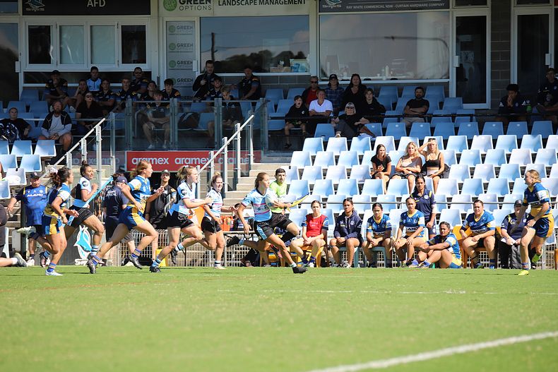 2021 Tarsha Gale Cup Rnd 7 SHARKS v EELS