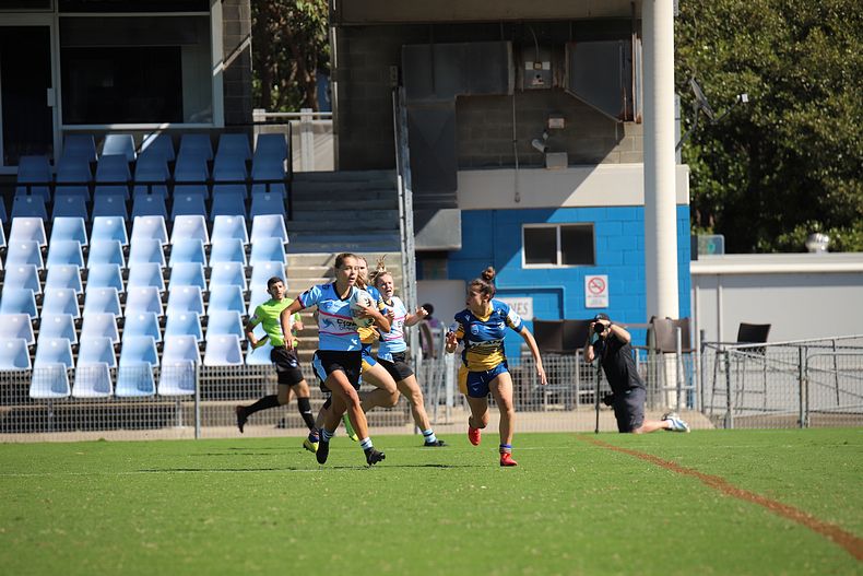 2021 Tarsha Gale Cup Rnd 7 SHARKS v EELS
