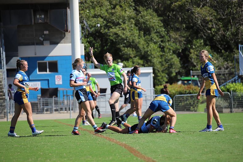 2021 Tarsha Gale Cup Rnd 7 SHARKS v EELS