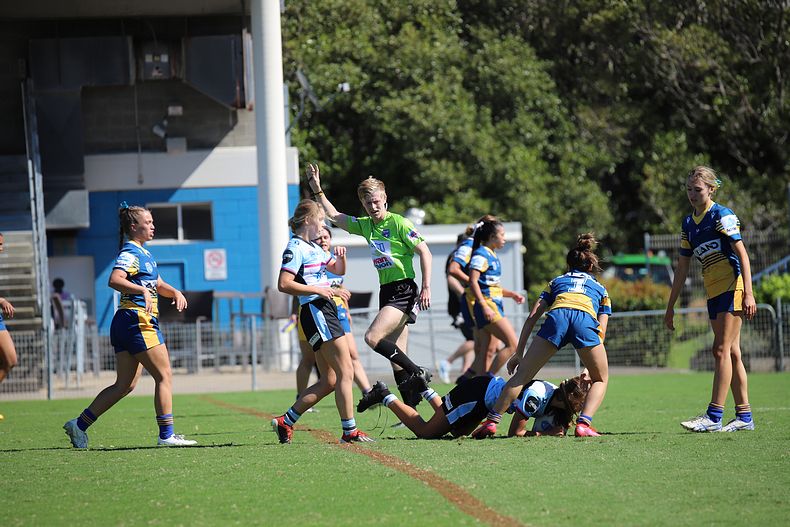 2021 Tarsha Gale Cup Rnd 7 SHARKS v EELS