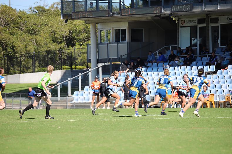 2021 Tarsha Gale Cup Rnd 7 SHARKS v EELS