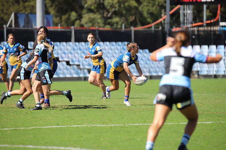2021 Tarsha Gale Cup Rnd 7 SHARKS v EELS