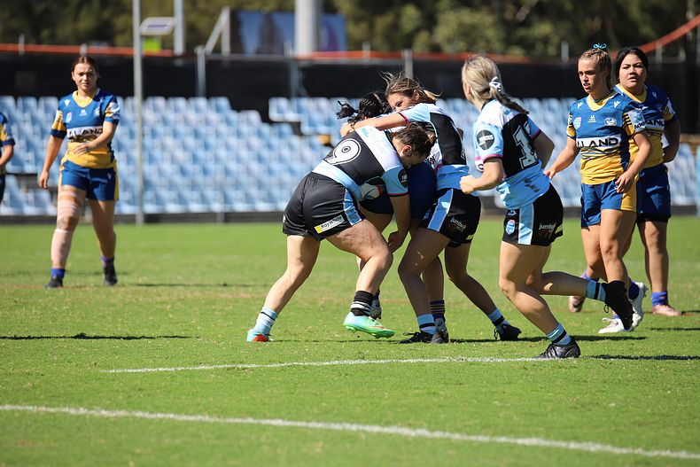 2021 Tarsha Gale Cup Rnd 7 SHARKS v EELS