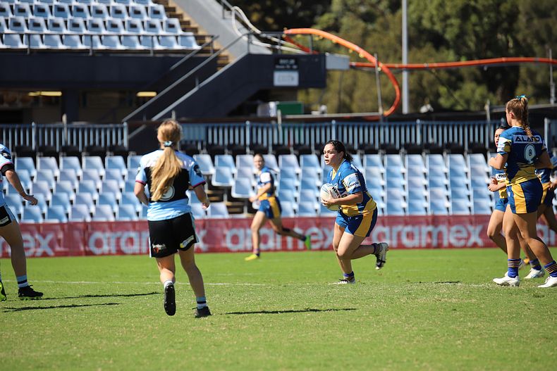 2021 Tarsha Gale Cup Rnd 7 SHARKS v EELS