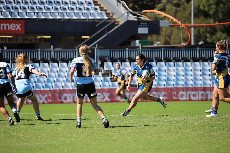 2021 Tarsha Gale Cup Rnd 7 SHARKS v EELS