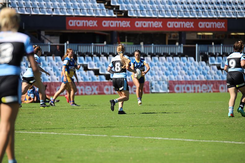 2021 Tarsha Gale Cup Rnd 7 SHARKS v EELS