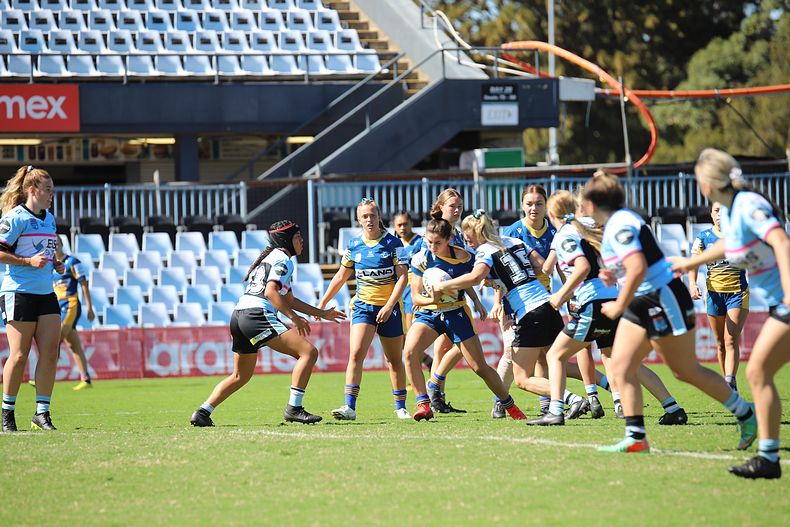 2021 Tarsha Gale Cup Rnd 7 SHARKS v EELS