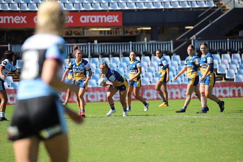 2021 Tarsha Gale Cup Rnd 7 SHARKS v EELS
