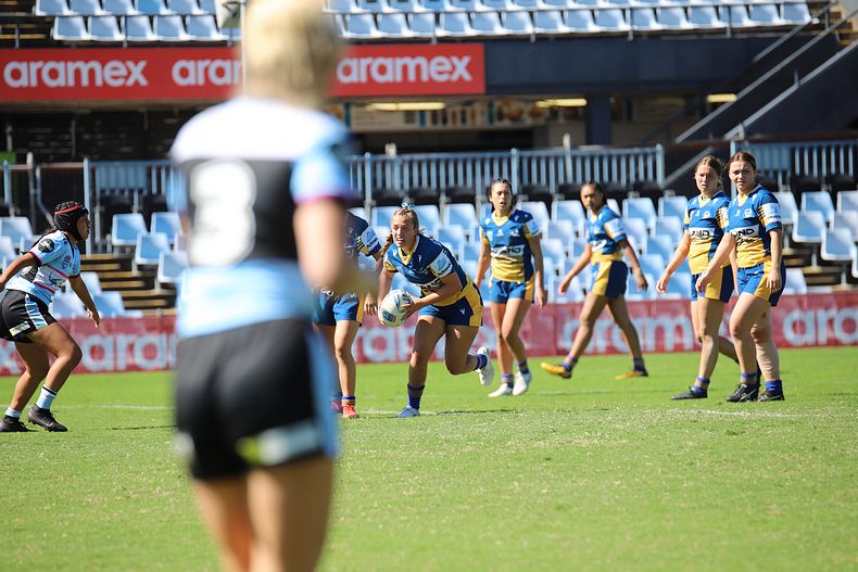 2021 Tarsha Gale Cup Rnd 7 SHARKS v EELS