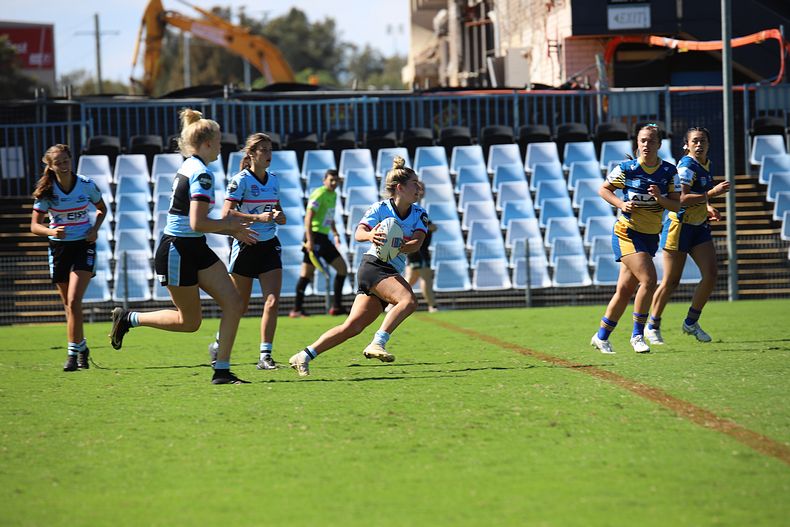 2021 Tarsha Gale Cup Rnd 7 SHARKS v EELS