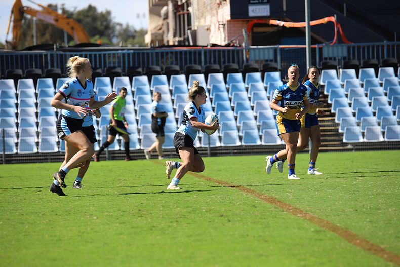 2021 Tarsha Gale Cup Rnd 7 SHARKS v EELS