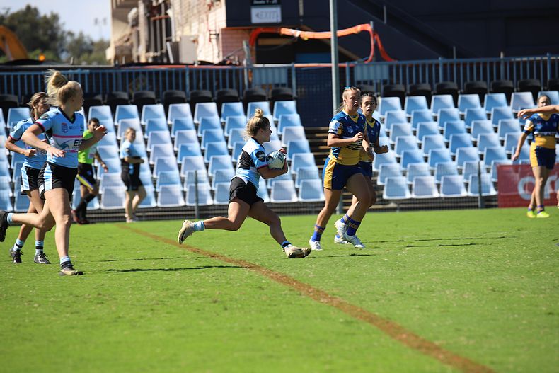 2021 Tarsha Gale Cup Rnd 7 SHARKS v EELS