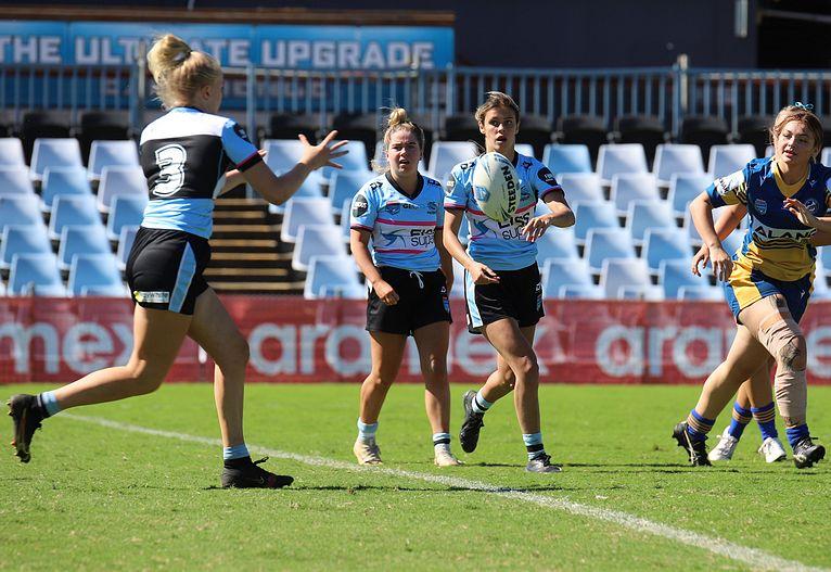 2021 Tarsha Gale Cup Rnd 7 SHARKS v EELS