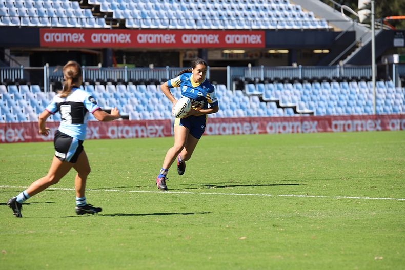 2021 Tarsha Gale Cup Rnd 7 SHARKS v EELS
