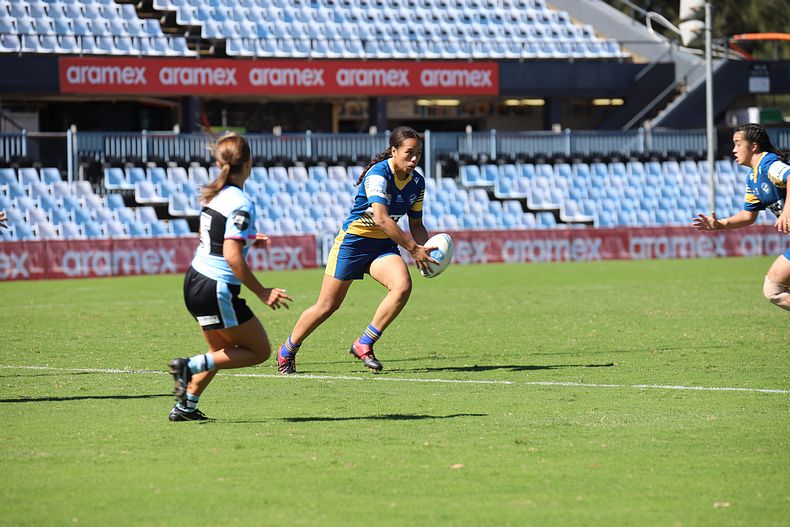 2021 Tarsha Gale Cup Rnd 7 SHARKS v EELS