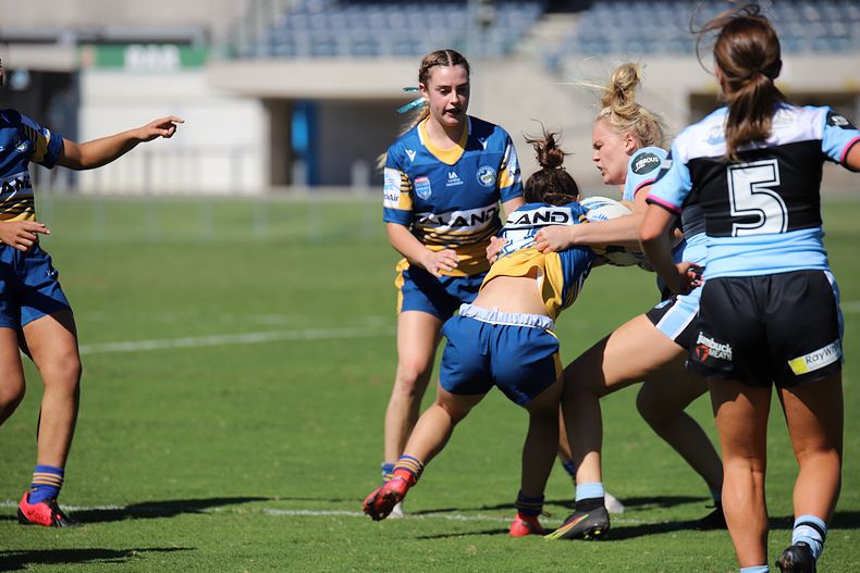 2021 Tarsha Gale Cup Rnd 7 SHARKS v EELS