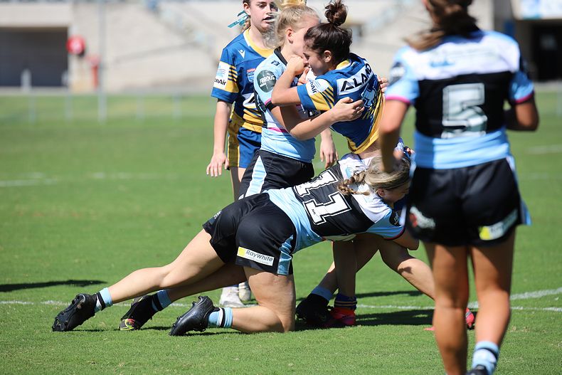 2021 Tarsha Gale Cup Rnd 7 SHARKS v EELS
