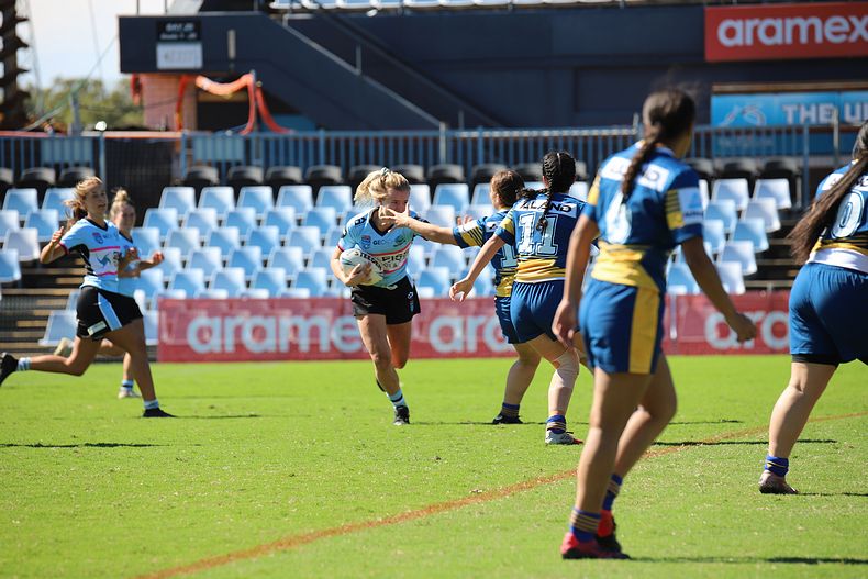 2021 Tarsha Gale Cup Rnd 7 SHARKS v EELS