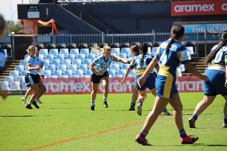 2021 Tarsha Gale Cup Rnd 7 SHARKS v EELS
