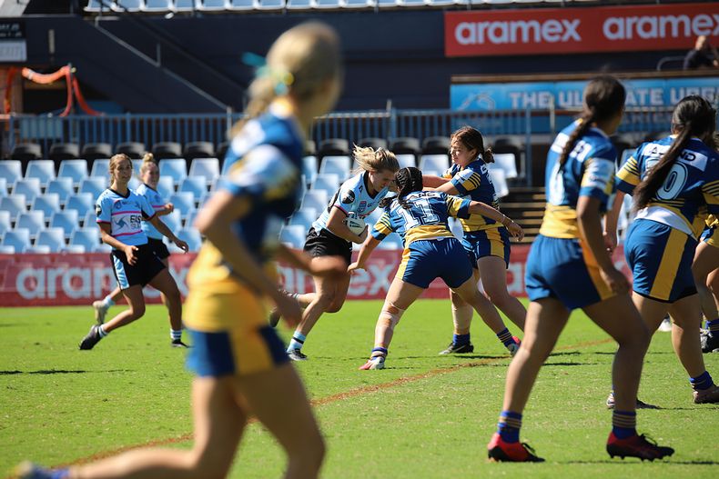 2021 Tarsha Gale Cup Rnd 7 SHARKS v EELS
