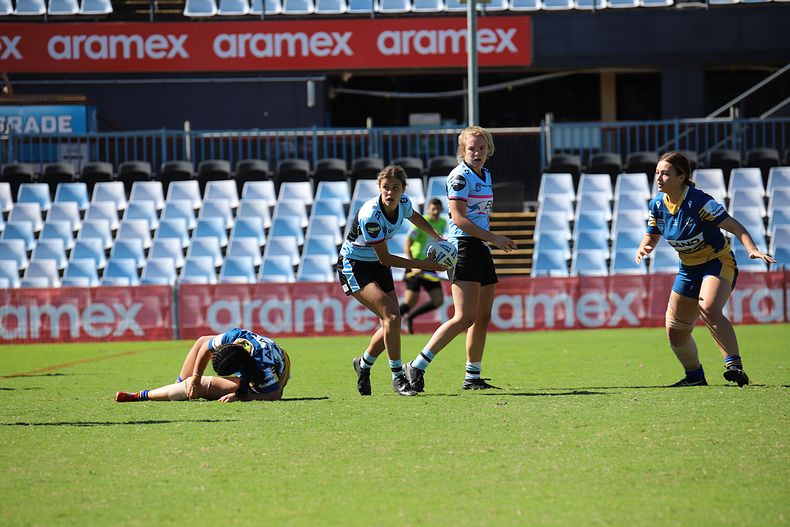 2021 Tarsha Gale Cup Rnd 7 SHARKS v EELS