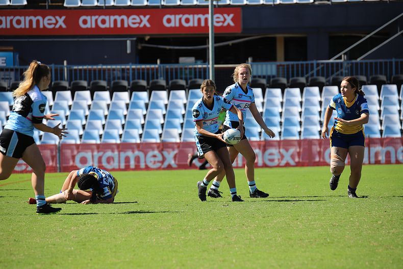 2021 Tarsha Gale Cup Rnd 7 SHARKS v EELS