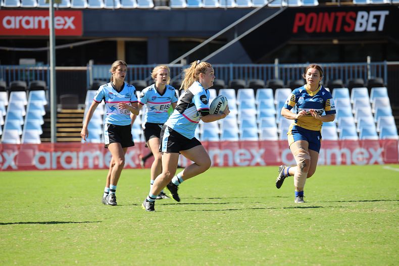 2021 Tarsha Gale Cup Rnd 7 SHARKS v EELS