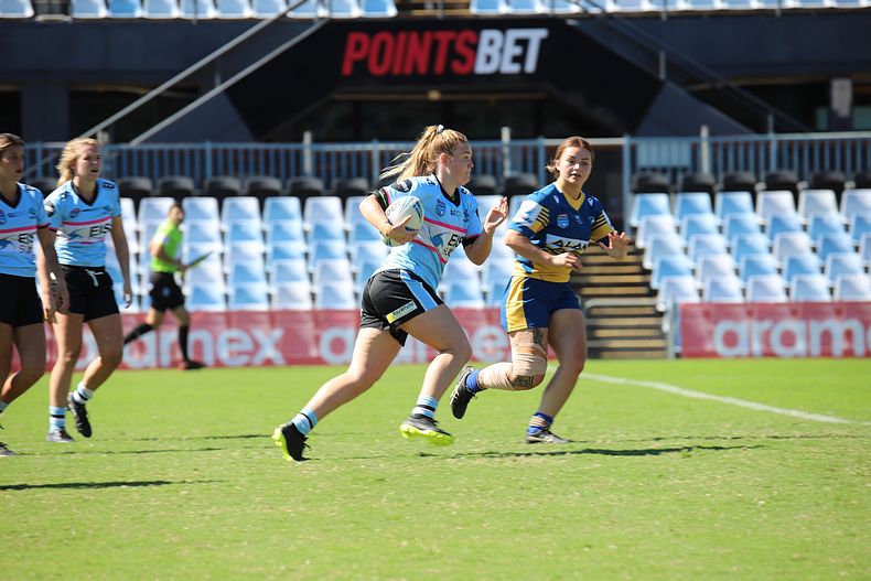 2021 Tarsha Gale Cup Rnd 7 SHARKS v EELS