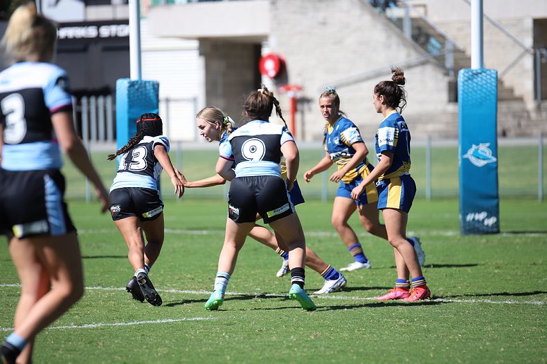 2021 Tarsha Gale Cup Rnd 7 SHARKS v EELS