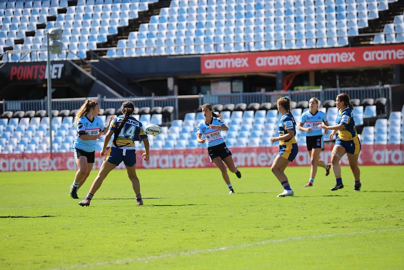 2021 Tarsha Gale Cup Rnd 7 SHARKS v EELS