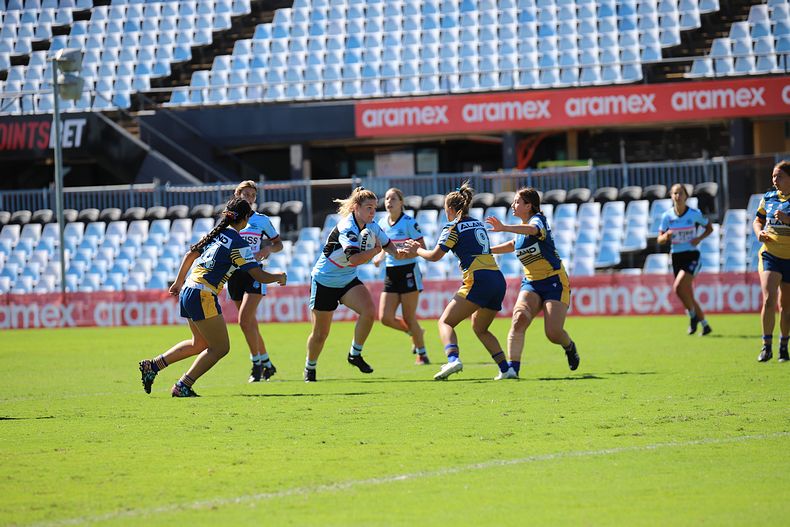 2021 Tarsha Gale Cup Rnd 7 SHARKS v EELS