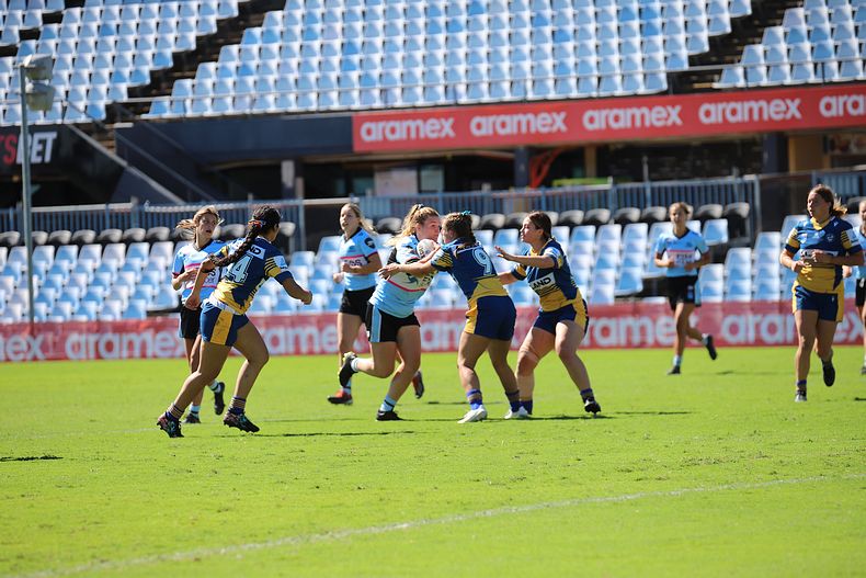 2021 Tarsha Gale Cup Rnd 7 SHARKS v EELS