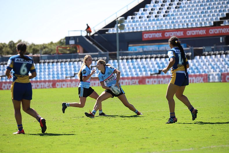 2021 Tarsha Gale Cup Rnd 7 SHARKS v EELS